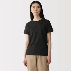 Outlet Muji T‐shirt en jersey pour femme