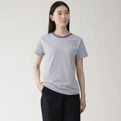 Outlet Muji T‐shirt en jersey pour femme