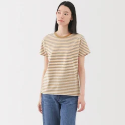 Outlet Muji T‐shirt en jersey pour femme