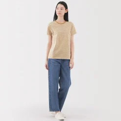 Outlet Muji T‐shirt en jersey pour femme