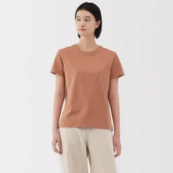 Outlet Muji T‐shirt en jersey pour femme