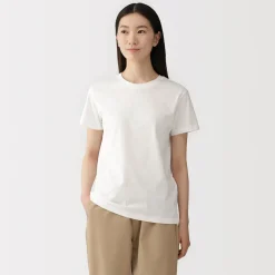 Outlet Muji T‐shirt en jersey pour femme