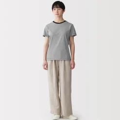 Outlet Muji T‐shirt en jersey pour femme