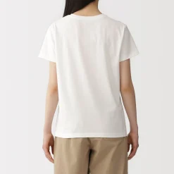 Outlet Muji T‐shirt en jersey pour femme