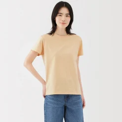 New Muji T‐shirt en jersey pour femme