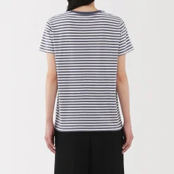 New Muji T‐shirt en jersey pour femme