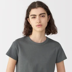 Muji T‐shirt en lin et coton pour femme