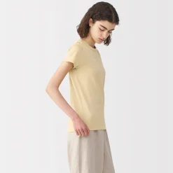 Muji T‐shirt en lin et coton pour femme