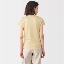 Muji T‐shirt en lin et coton pour femme