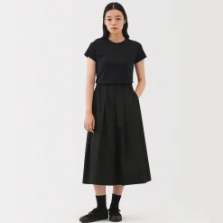 Muji T‐shirt en lin et coton pour femme