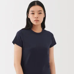 Muji T‐shirt en lin et coton pour femme