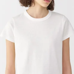 Muji T‐shirt en lin et coton pour femme