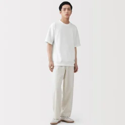 Discount Muji T-shirt en tissu gaufré Quick Dry pour homme