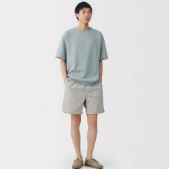 Discount Muji T-shirt en tissu gaufré Quick Dry pour homme