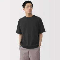 Discount Muji T-shirt en tissu gaufré Quick Dry pour homme