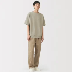 Discount Muji T-shirt en tissu gaufré Quick Dry pour homme