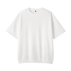 Discount Muji T-shirt en tissu gaufré Quick Dry pour homme