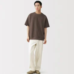 Discount Muji T-shirt en tissu gaufré Quick Dry pour homme