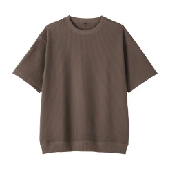 Discount Muji T-shirt en tissu gaufré Quick Dry pour homme