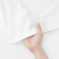 Discount Muji T-shirt sans manches en jersey pour femme