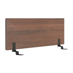 Clearance Muji Tête de lit plateforme double en noyer