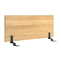 Best Muji Tête de lit plateforme double en chêne