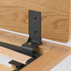 Best Muji Tête de lit plateforme double en chêne