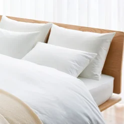 Best Muji Tête de lit plateforme double en chêne