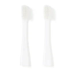 Hot Muji Têtes de brosse à dents de rechange ‐ Poils moyens, lot de 2
