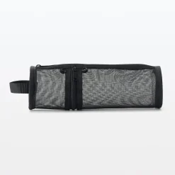 Online Muji Étui en maille de nylon Noir