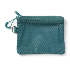 New Muji Étui en polyester à double fermeture éclair S Gris