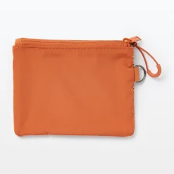 New Muji Étui en polyester à double fermeture éclair S Gris