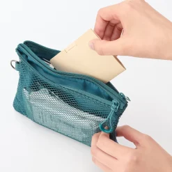 Best Muji Étui en polyester à double fermeture éclair M