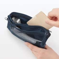 Best Muji Étui en polyester à double fermeture éclair M