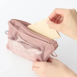 Best Muji Étui en polyester à double fermeture éclair M