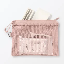 Best Muji Étui en polyester à double fermeture éclair M