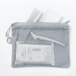 Best Muji Étui en polyester à double fermeture éclair M