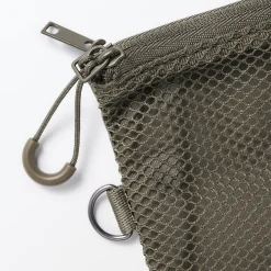 Best Muji Étui en polyester à double fermeture éclair M