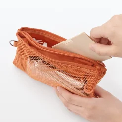 Best Muji Étui en polyester à double fermeture éclair M