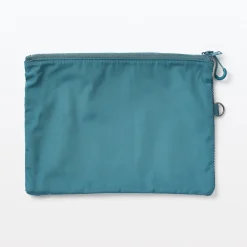 Sale Muji Étui en polyester à double fermeture éclair L