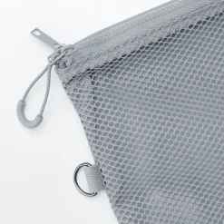 Sale Muji Étui en polyester à double fermeture éclair L