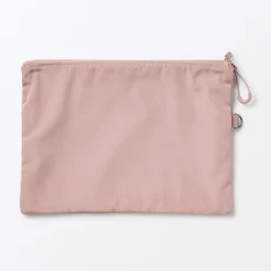 Sale Muji Étui en polyester à double fermeture éclair L