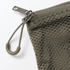 Sale Muji Étui en polyester à double fermeture éclair L