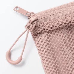 Sale Muji Étui en polyester à double fermeture éclair L