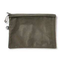 Sale Muji Étui en polyester à double fermeture éclair L