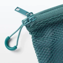 Sale Muji Étui en polyester à double fermeture éclair L