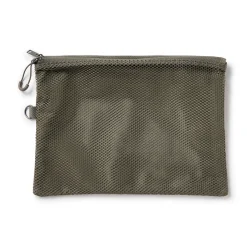 Sale Muji Étui en polyester à double fermeture éclair L