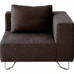 New Muji Unité d'angle de canapé modulable noir/marron