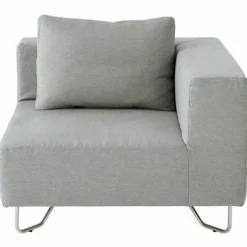 Hot Muji Unité d'angle de canapé modulable ‐ Gris (Dont Eco‐part. 6,50 €)