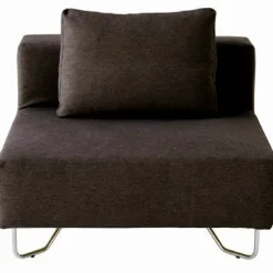 Hot Muji Unité de canapé modulable noir/marron (Dont Eco‐part. 5,50 €)